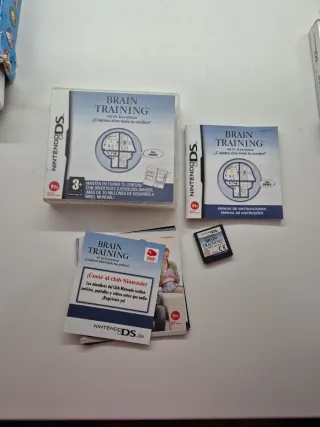 Nintendo DS Brain Training Juego + Manuales