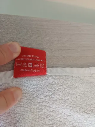 Telo/accappatoio neonati 4 pezzi