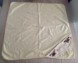 Telo/accappatoio neonati 4 pezzi