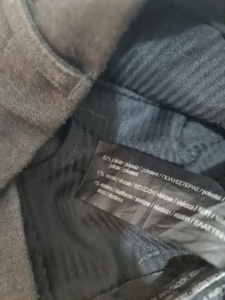 Calças Formais Cinza Slim Pull&Bear Tamanho 42