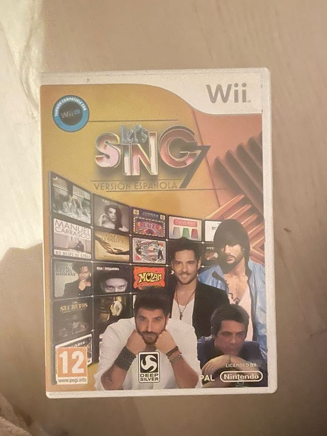 Juego Wii Let's Sing 7 Versión Española