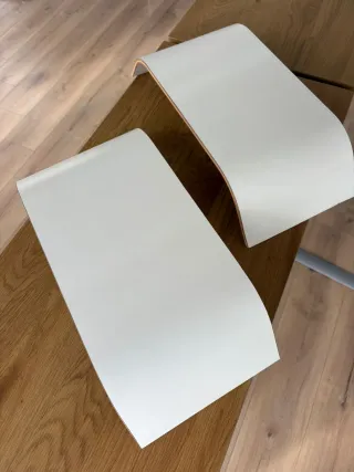 Bandejas de madera curvadas