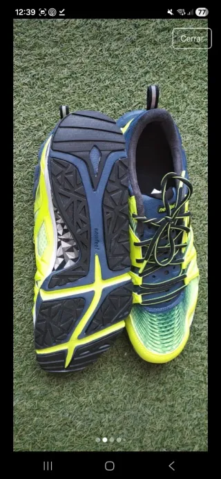 Zapatillas Running Verdes y Amarillas