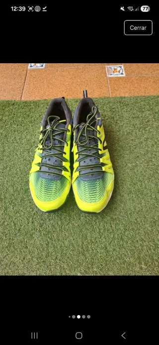 Zapatillas Running Verdes y Amarillas