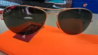 Gafas de sol Ray-Ban RB3382 Dorado/Verde