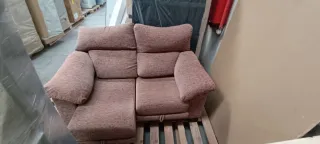 Sofá 2 plazas tela