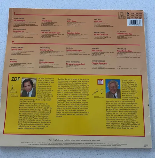 Disco Vinilo Éxitos en Alemán