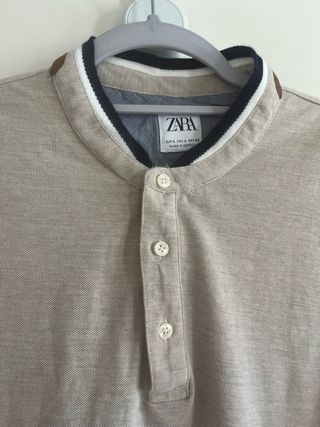 Polo Zara Beige Talla M