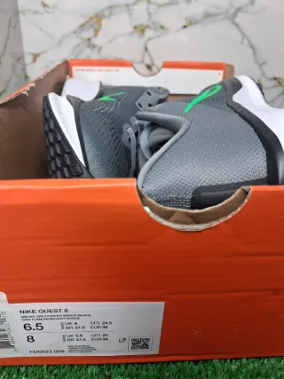 Zapatillas Nike Talla 39 Gris/Verde