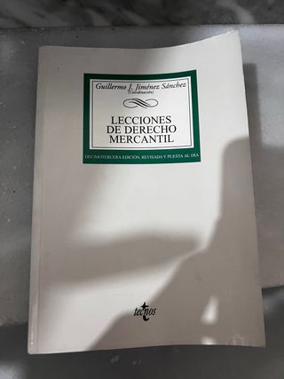 Lecciones de derecho mercantil