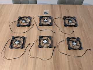 Pack 6 ventiladores PC Corsair Air Series Quiet Ed