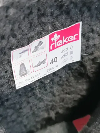 Botines Rieker mujer TALLA:40 E3Y2788