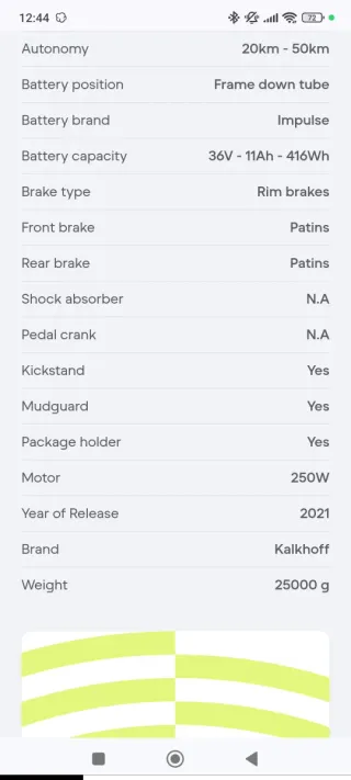 Bicicleta eléctrica Kalkhoff