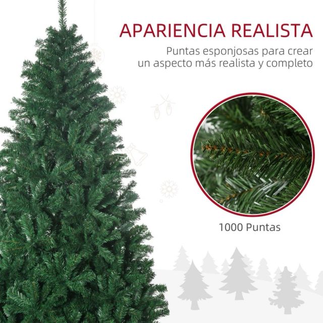 Árbol de Navidad 180 cm