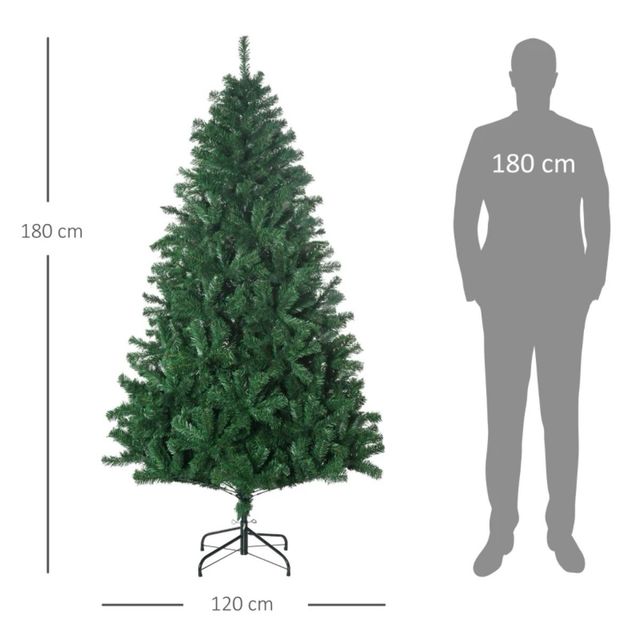 Árbol de Navidad 180 cm