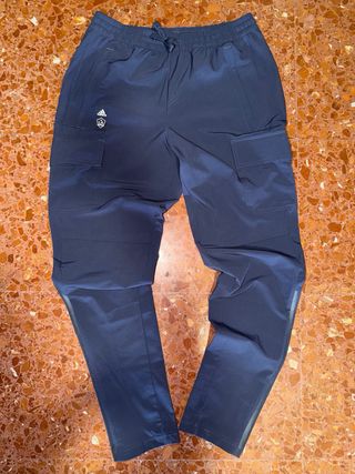 Pantalón LA Galaxy Adidas Azul Gris