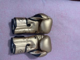 Guantes de Boxeo Venum Dorados 12 oz