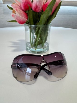 Gafas Gucci Vintage Mujer Lente Morado Degradado