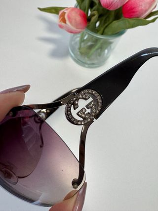 Gafas Gucci Vintage Mujer Lente Morado Degradado