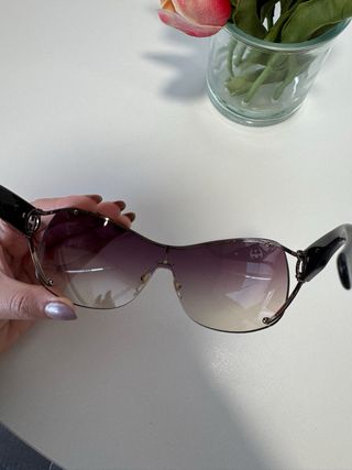 Gafas Gucci Vintage Mujer Lente Morado Degradado