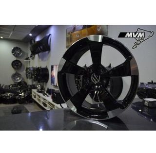 Juego de 4 Llantas 18 New RS3 Black AU006