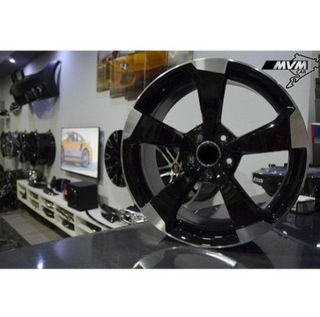 Juego de 4 Llantas 18 New RS3 Black AU006