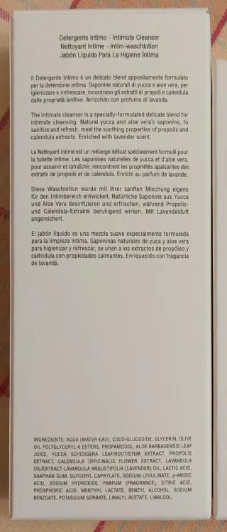 Santa Maria Novella Bagnoschiuma e Detergente Inti