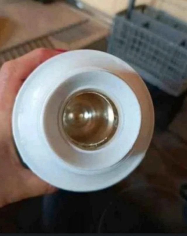 Termo in plastica 1L grigio e bianco