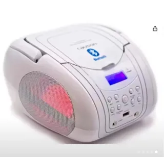 Radio CD Portátil USB MP3