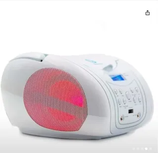 Radio CD Portátil USB MP3