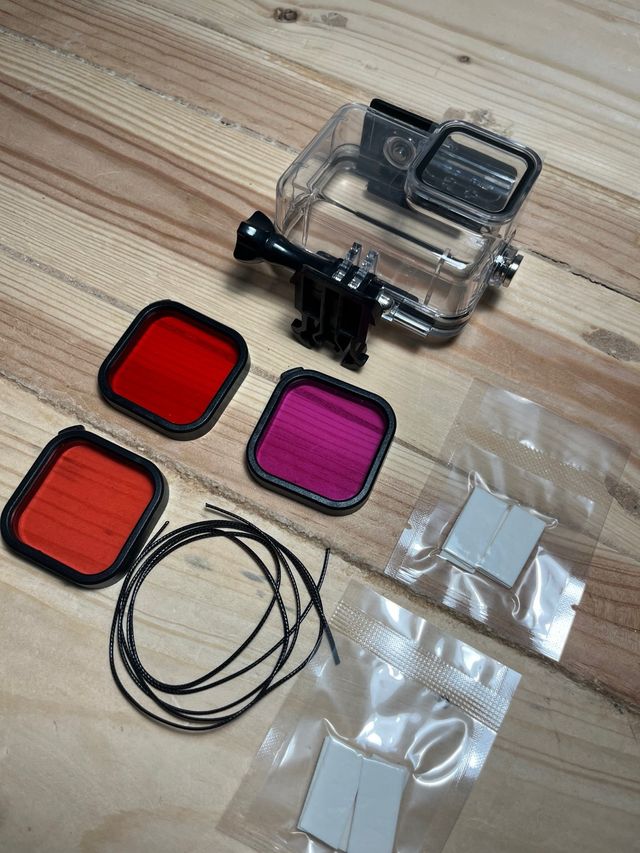 Carcasa GoPro Hero 9/10/11/12/13 + 3 Filtros