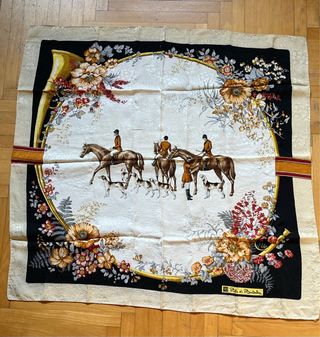 Foulard Blu di Balestra in seta