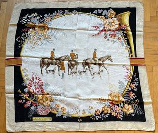 Foulard Blu di Balestra in seta