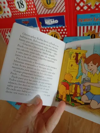 Calendario adviento cuentos Disney