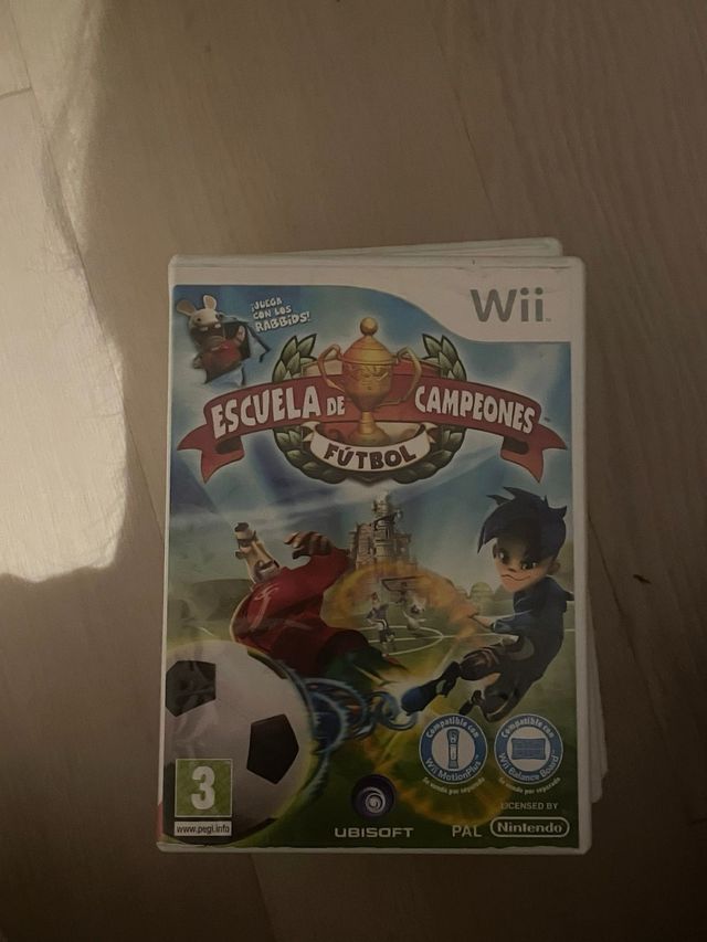 Escuela de Campeones Futbol Wii