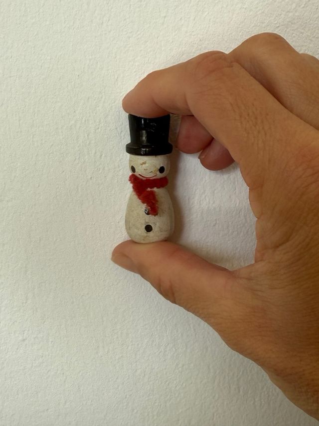 Adornos Navideños de Madera antiguos