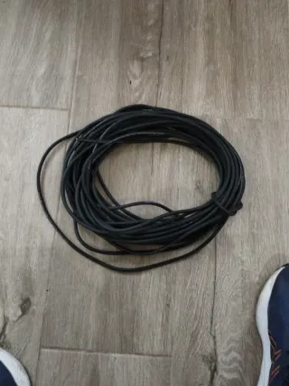 Cable para instrumento musical negro