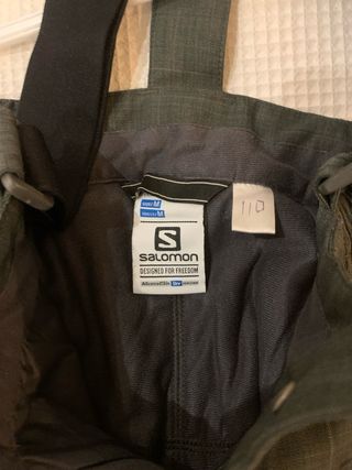 Pantalón esquí infantil Salomon 6-7 años