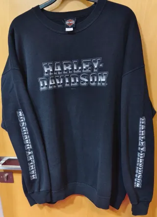 Sudadera Harley-Davidson Negra Talla XXL