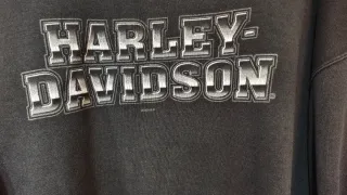 Sudadera Harley-Davidson Negra Talla XXL