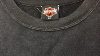 Sudadera Harley-Davidson Negra Talla XXL