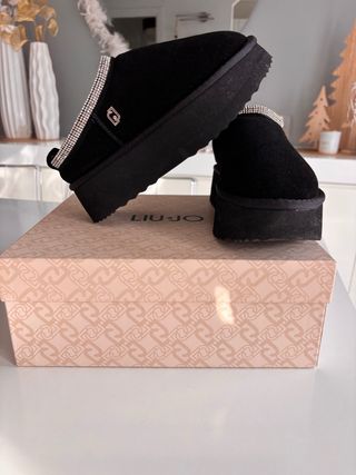 Sabot Liu Jo neri con strass