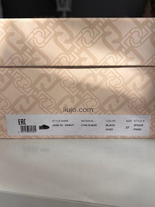 Sabot Liu Jo neri con strass