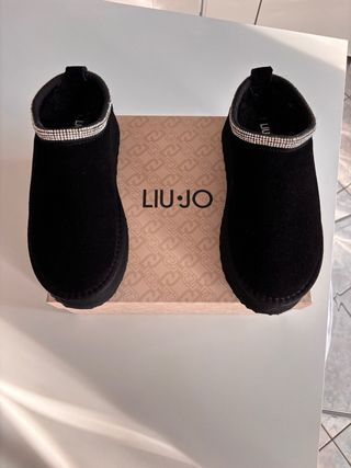 Sabot Liu Jo neri con strass