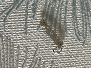 Pingente Tous Amor Prata e Esmalte