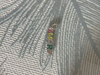 Pingente Tous Amor Prata e Esmalte