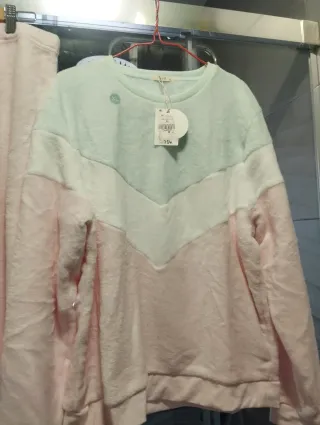 Pijama mujer calentito talla XL