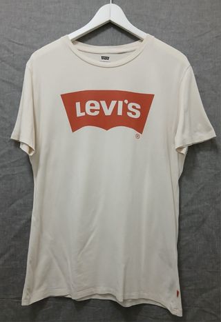 levi's tshirt size S beige