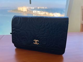 Borsa Chanel WOC Nero Dorato Originale