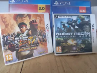 Nintendo 3DS: Street Fighter IV y Ghost Recon